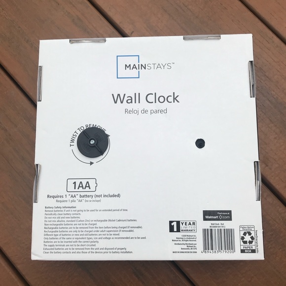 Brand new wall Clock in original packaging Brand new - Picture 2 of 2